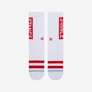 Stance - Calcetines deportivos en blanco