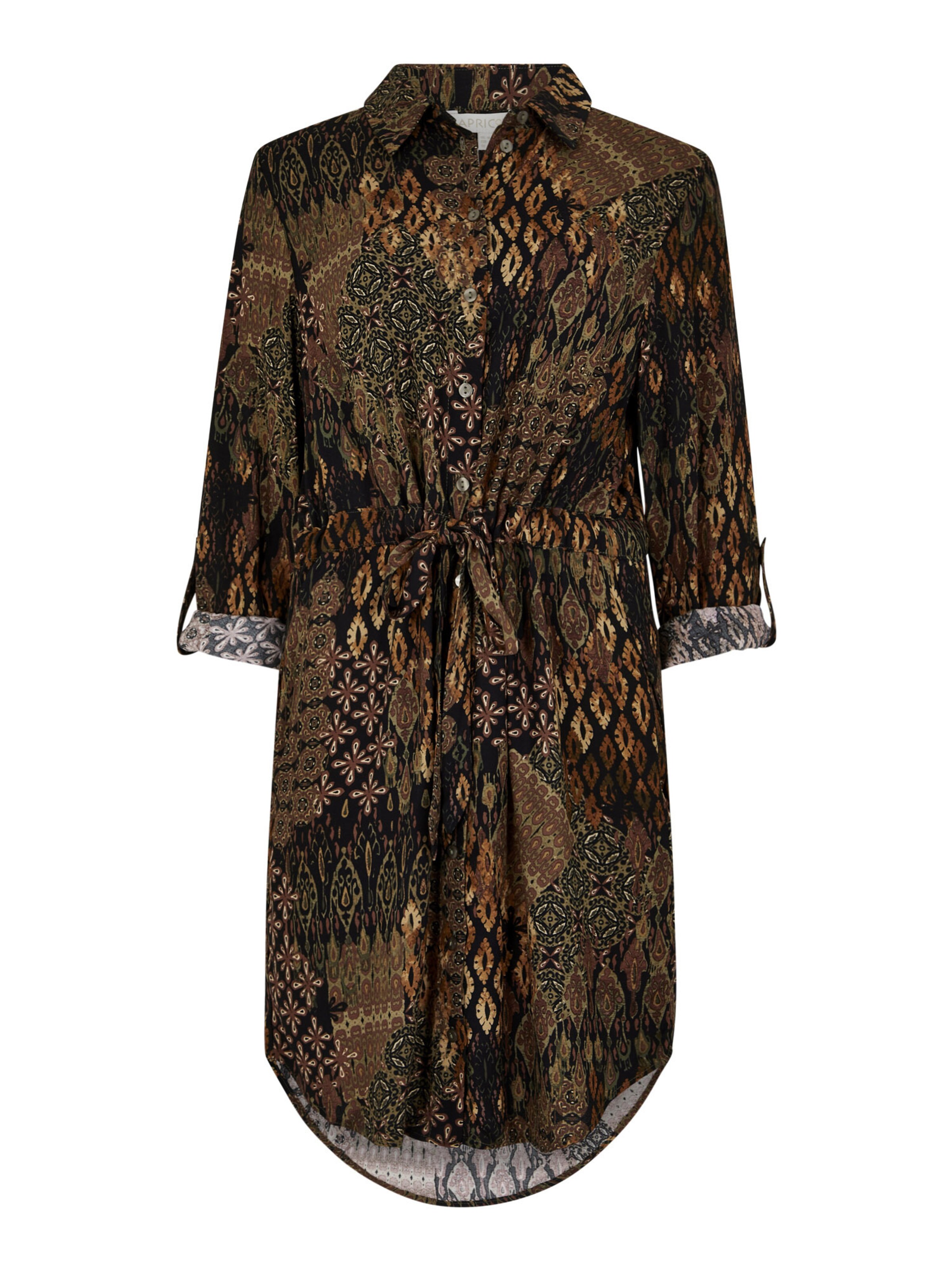 Robe d’été Apricot en mélange de couleurs : devant