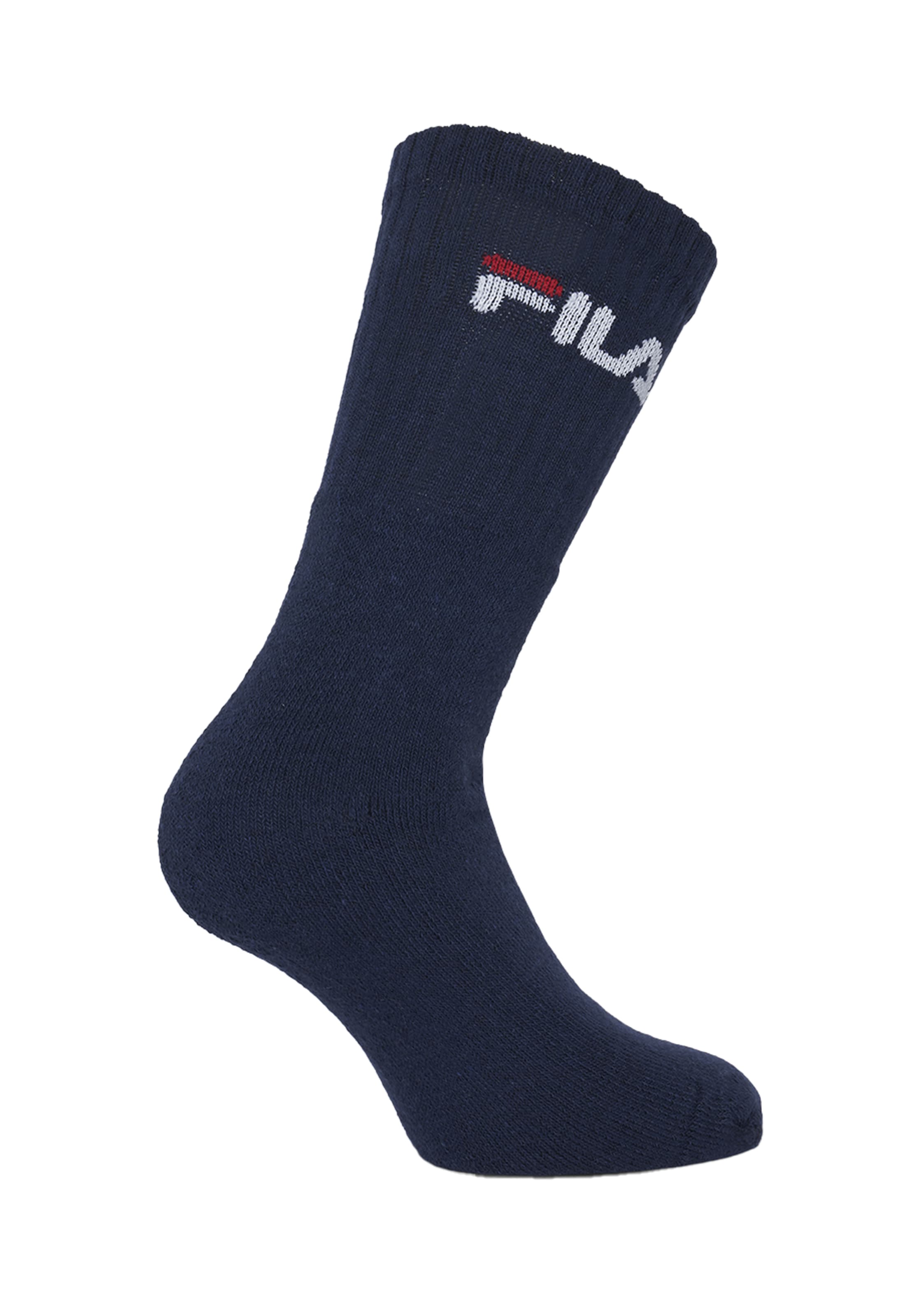 FILA Socken in Schwarz