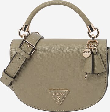 GUESS - Bolso de mano 'Gizele' en verde: frente