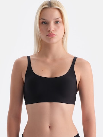 Dagi T-Shirt BH in Schwarz: Vorderseite