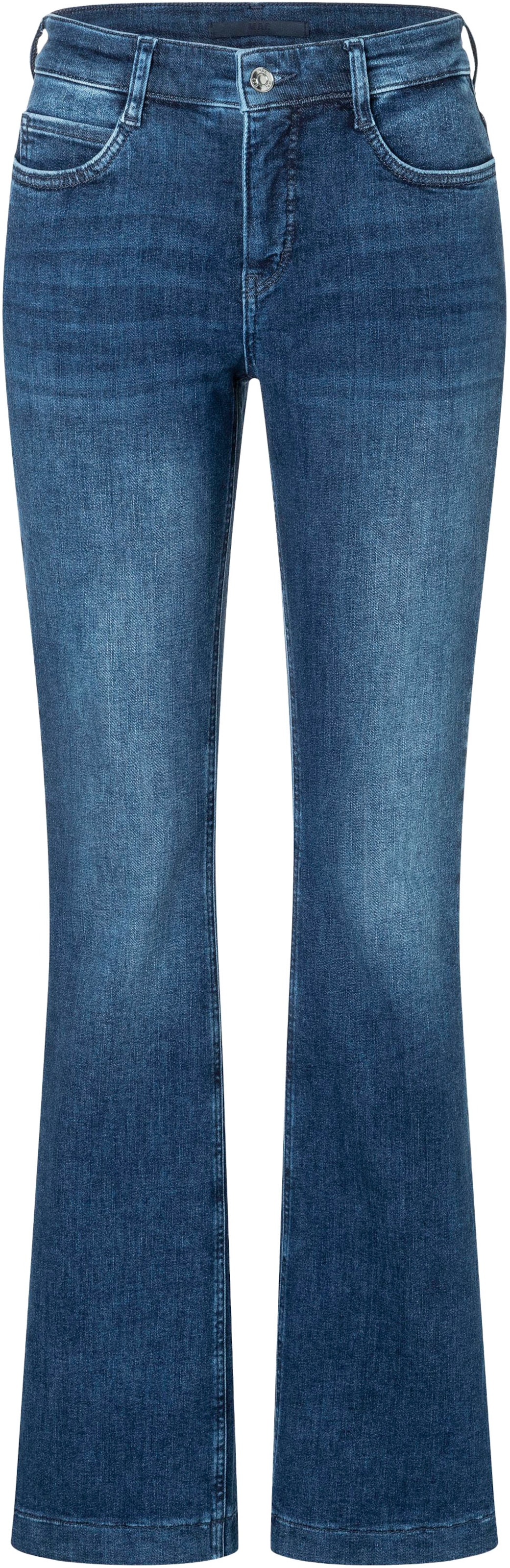 MAC Bootcut Jeans in Blau: Vorderseite