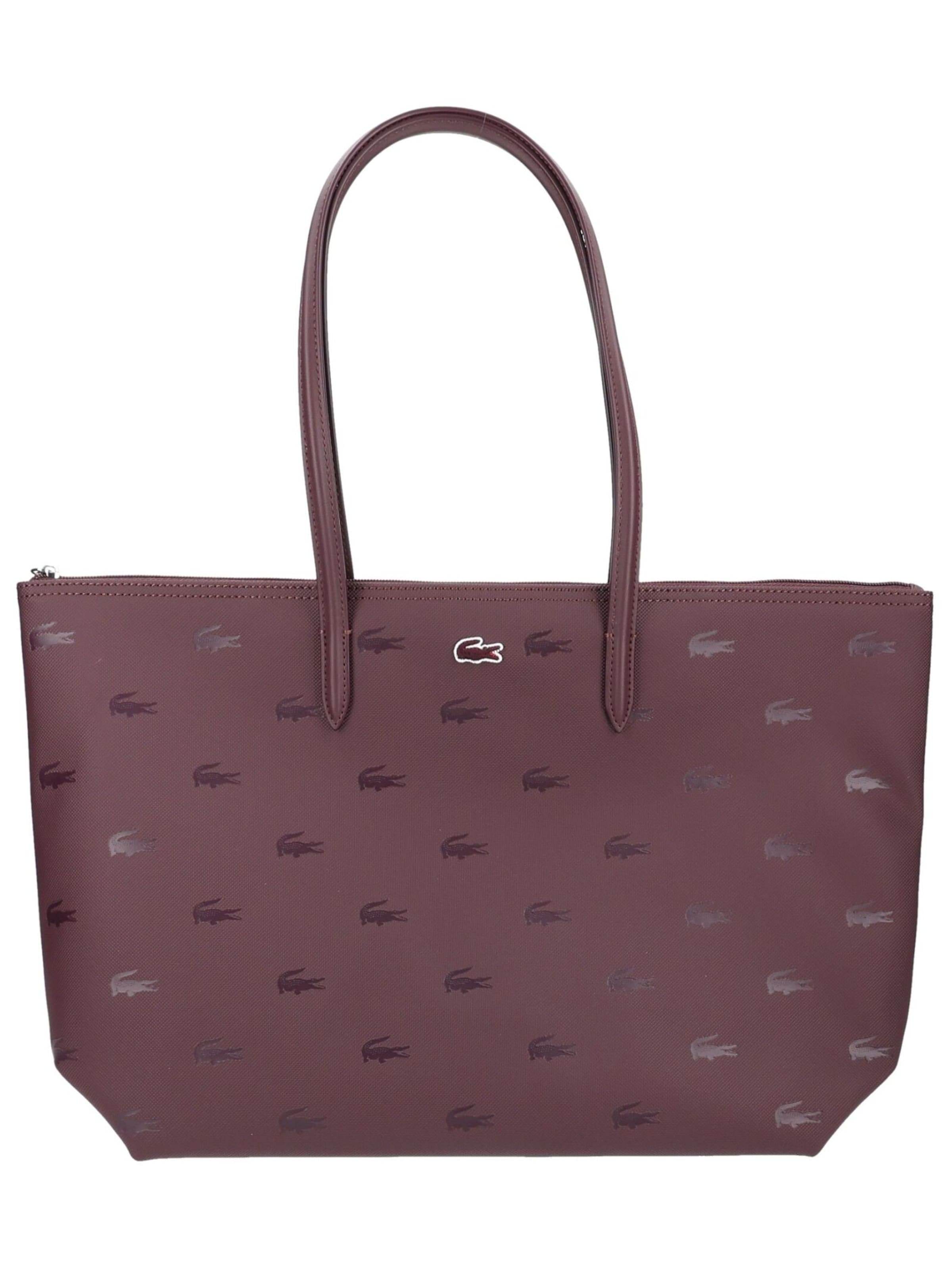 Shopper di LACOSTE in lilla: frontale
