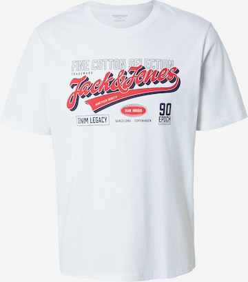 JACK & JONES T-Shirt in Weiß: Vorderseite