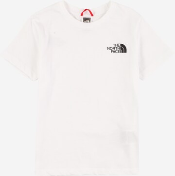 THE NORTH FACE Funkční tričko 'SIMPLE DOME' – bílá: přední strana