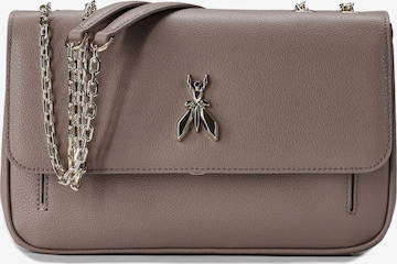 Borsa a tracolla 'Fly' di PATRIZIA PEPE in grigio: frontale