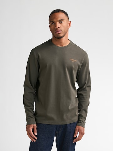 Petrol Industries - Camiseta en gris: frente