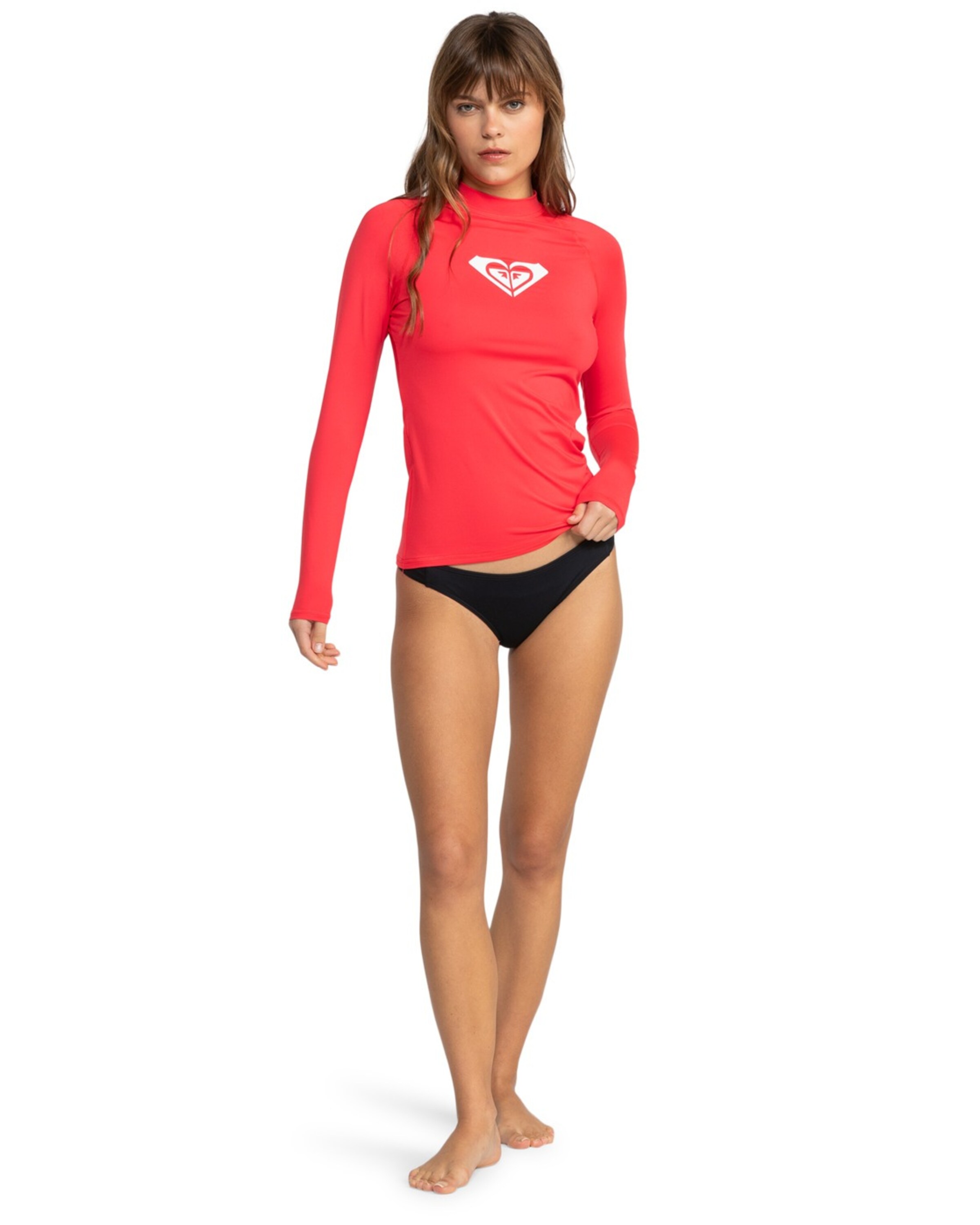 ROXY Performance Shirt 'Whole Hearted' in Red
