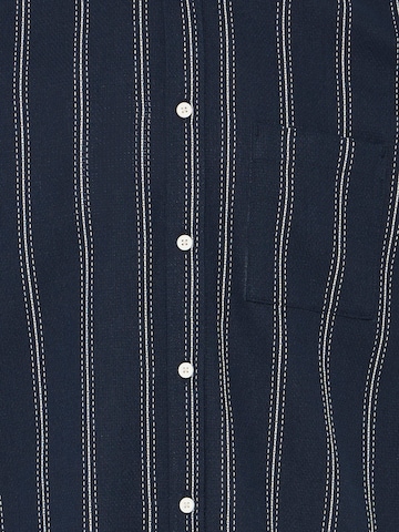 BLEND Regular fit Button Up Shirt 'BHADAN' in Blue