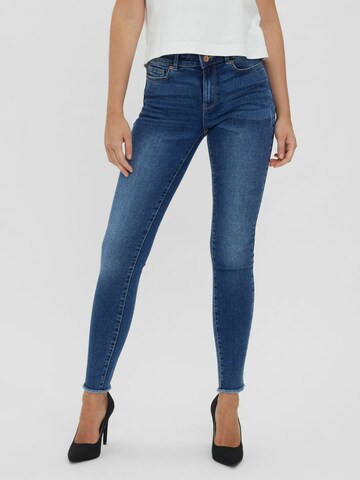 VERO MODA Skinny Jeans in Blue: front