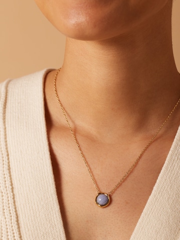 Lucardi Necklace in Gold: front