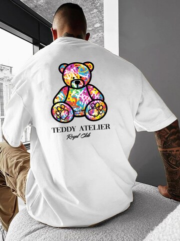 RMK Shirt 'Teddy Atelier' in White