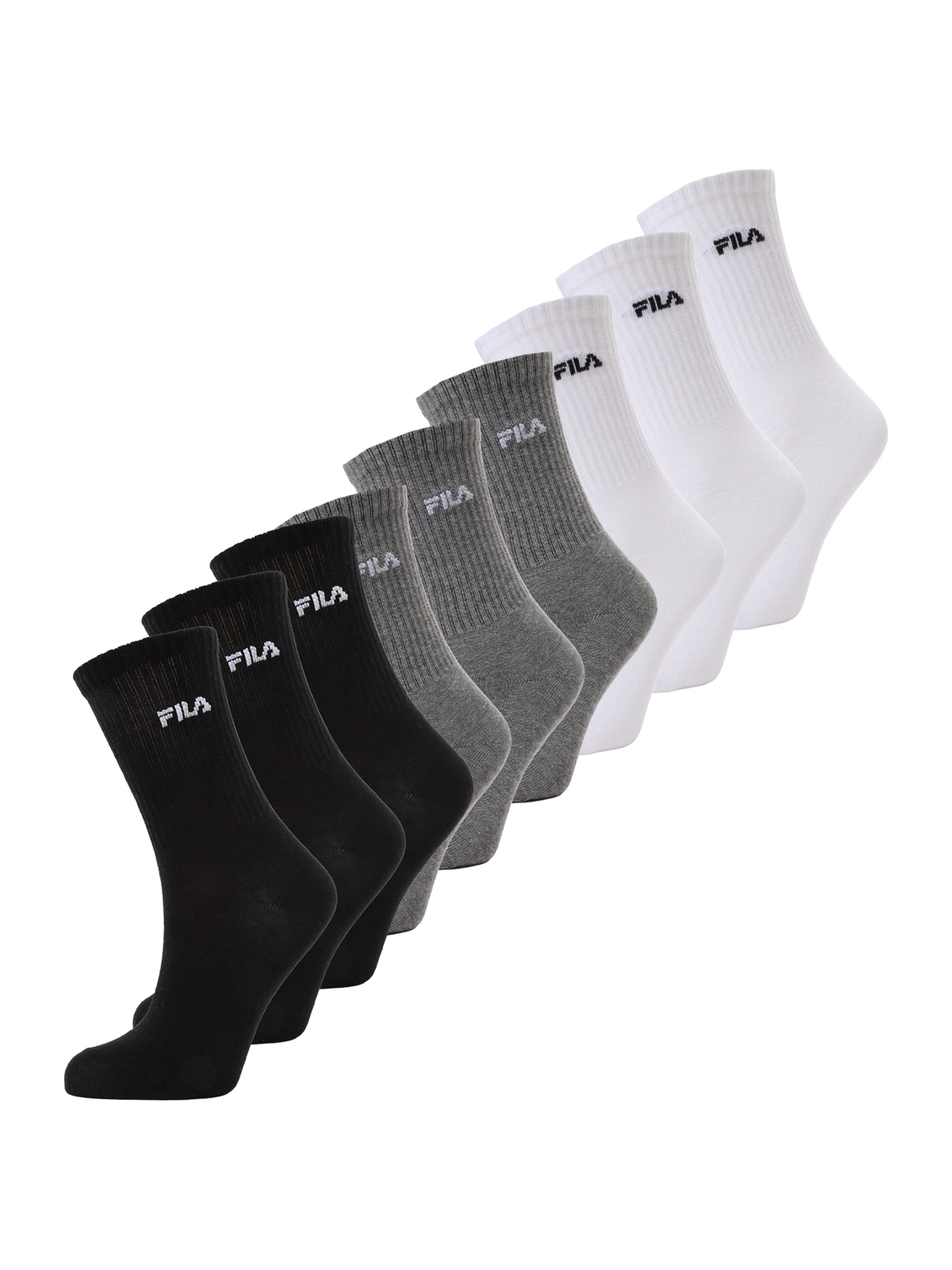 Chaussettes FILA en gris : devant