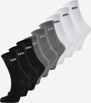 Chaussettes FILA en gris : devant