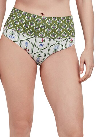 Gisela Bikini-Unterteile in Grün: Vorderseite