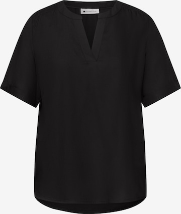 STREET ONE Blouse in Black: front