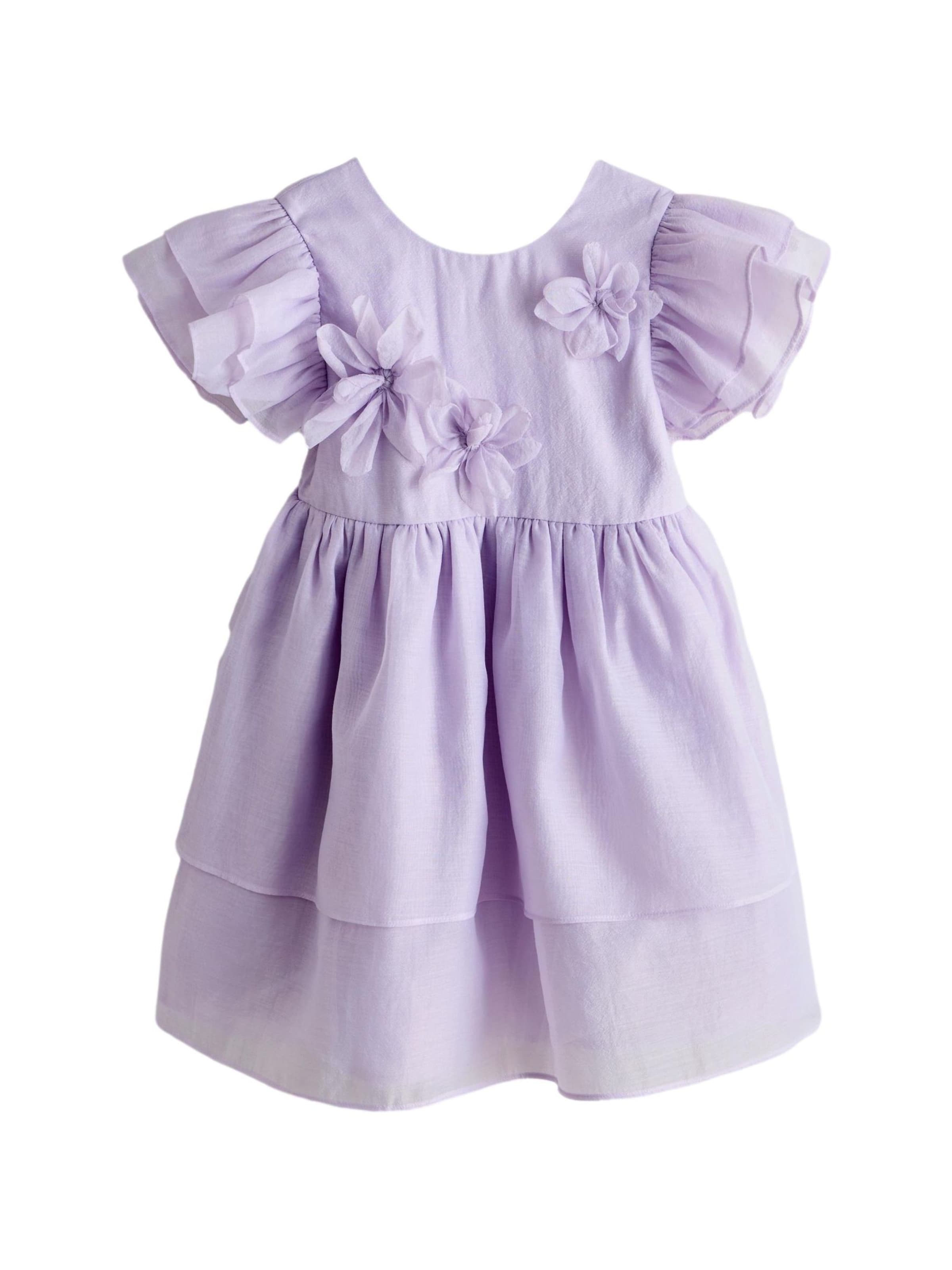 LAURA ASHLEY Платье в Лиловый: спереди