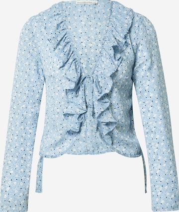 mėlyna Abercrombie & Fitch Palaidinė: priekis