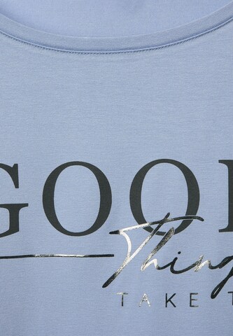 STREET ONE Shirt in Blau