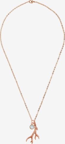 Gemshine Necklace in Gold: front