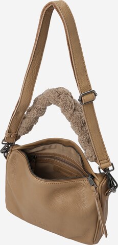 FREDsBRUDER Shoulder Bag 'Chinte' in Brown