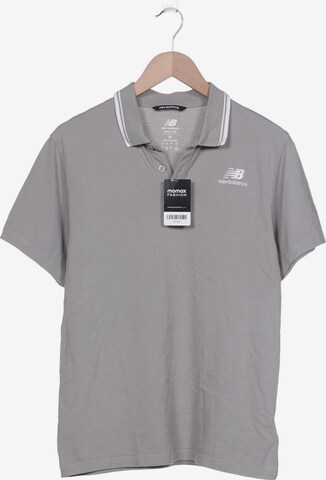 new balance Poloshirt M in Grau: predná strana