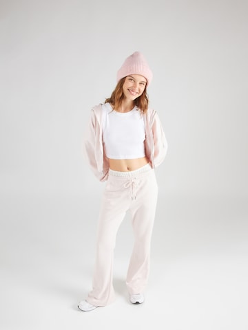 Abercrombie & Fitch Flared Broek in Roze