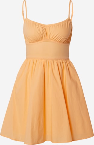 Monki Dress in Orange: front