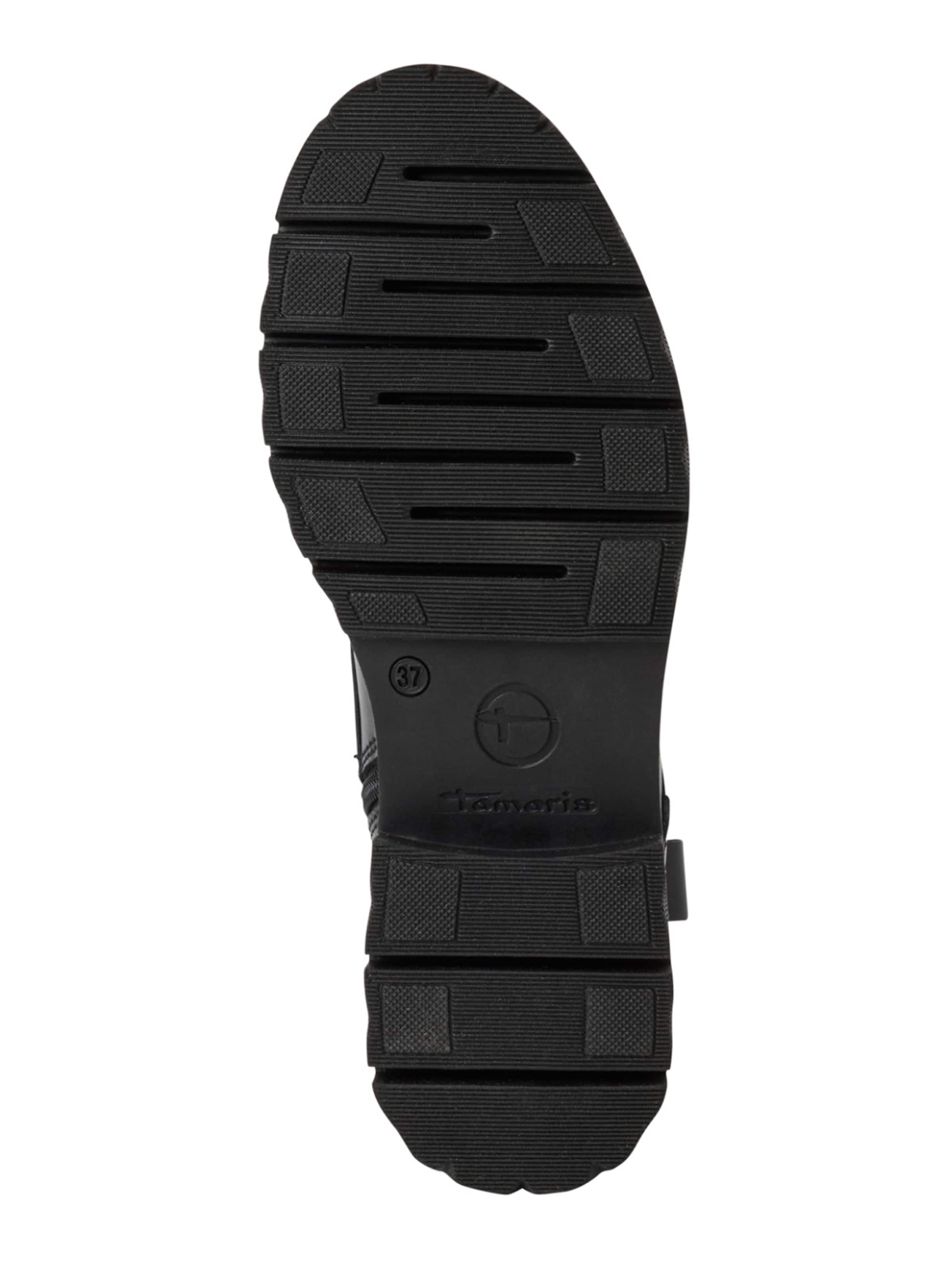Tamaris Schnürstiefelette in Schwarz