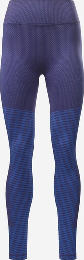 Reebok Pantalon de sport en bleu / violet foncé, Vue avec produit