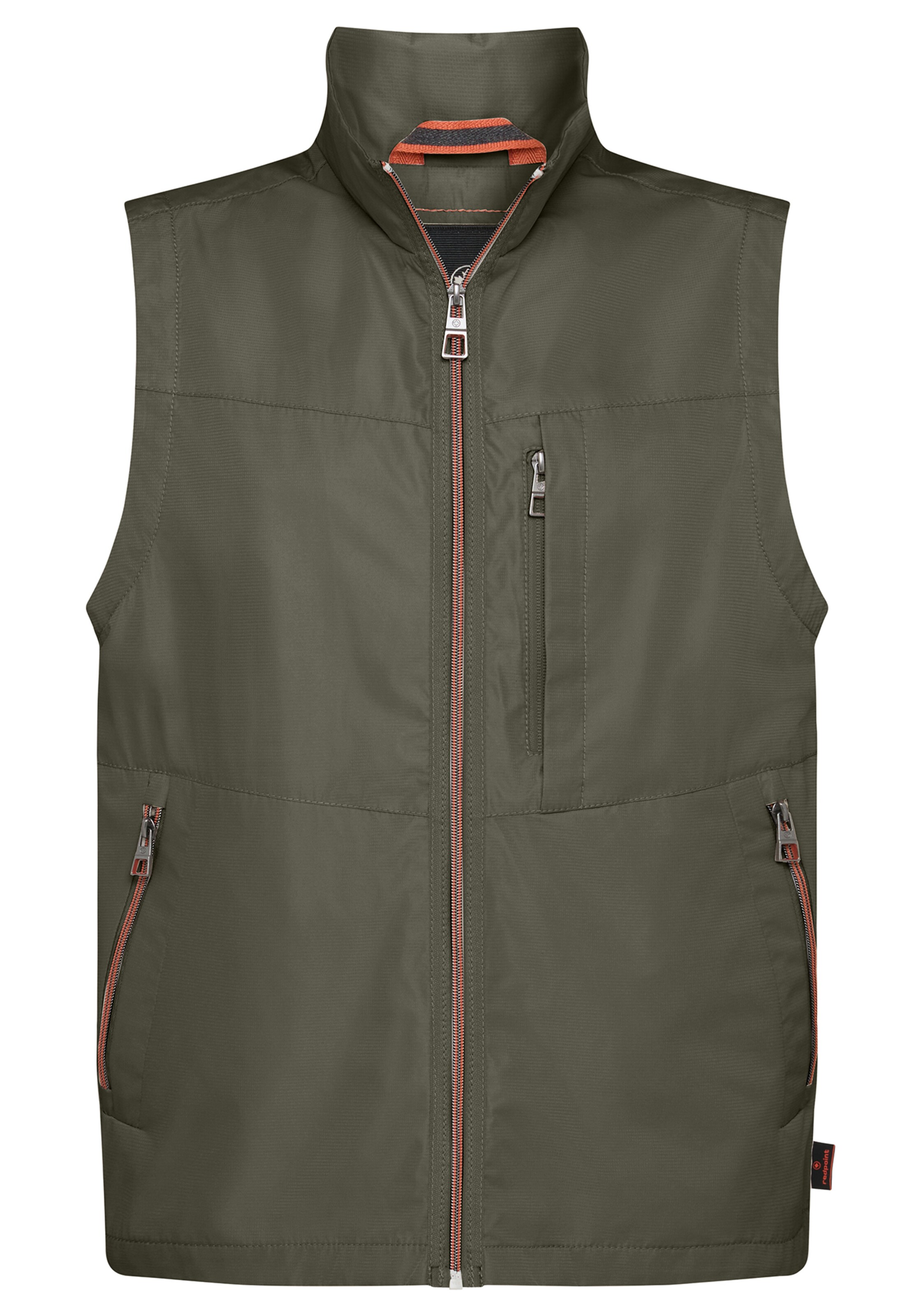 REDPOINT Weste in Grün: Vorderseite