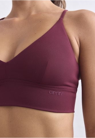 Aim'n Bustier Sport bh 'Sense' in Rood