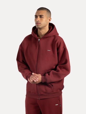 Veste de survêtement Smilodox en rouge