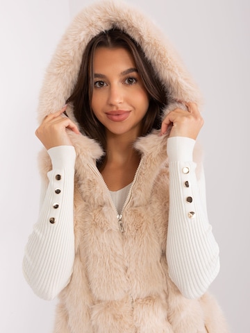 Madnezz House Weste in Beige