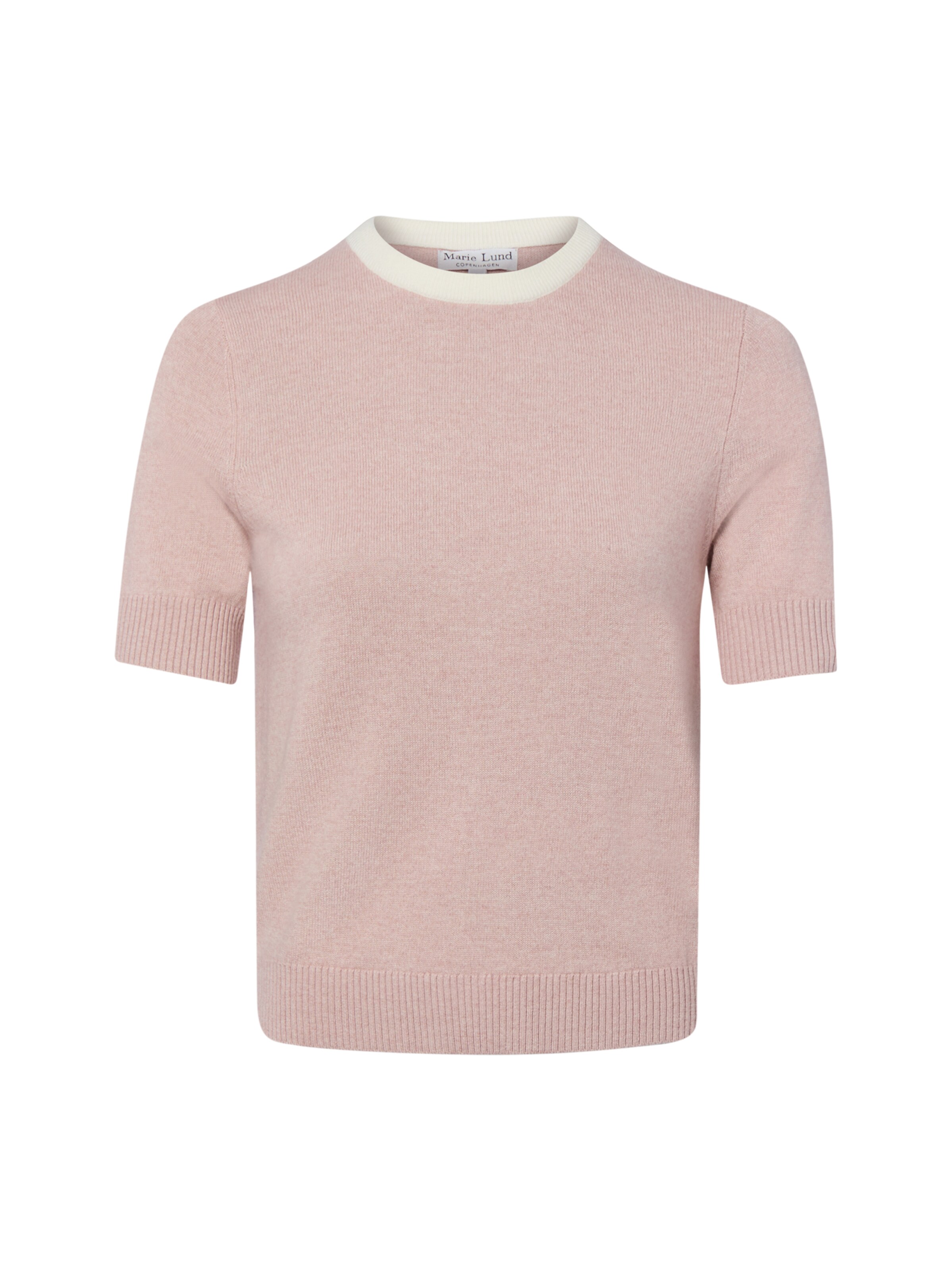 Pull-over Marie Lund en rose : devant