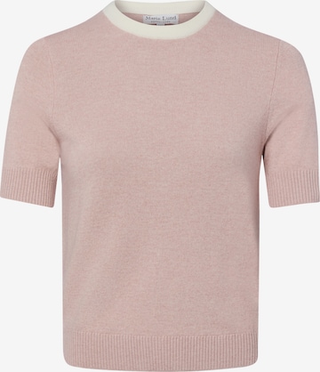 Pull-over Marie Lund en rose : devant
