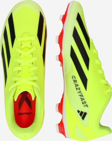 ADIDAS PERFORMANCE Soccer shoe 'X CRAZYFAST CLUB' in Yellow