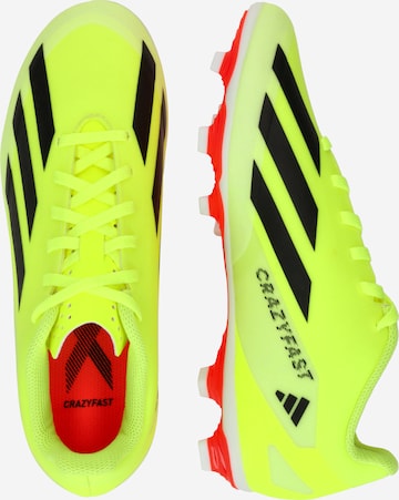 ADIDAS PERFORMANCE Soccer Cleats 'X CRAZYFAST CLUB' in Yellow
