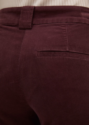 Marc O'Polo Flared Hose ' Marthe ' in Rot
