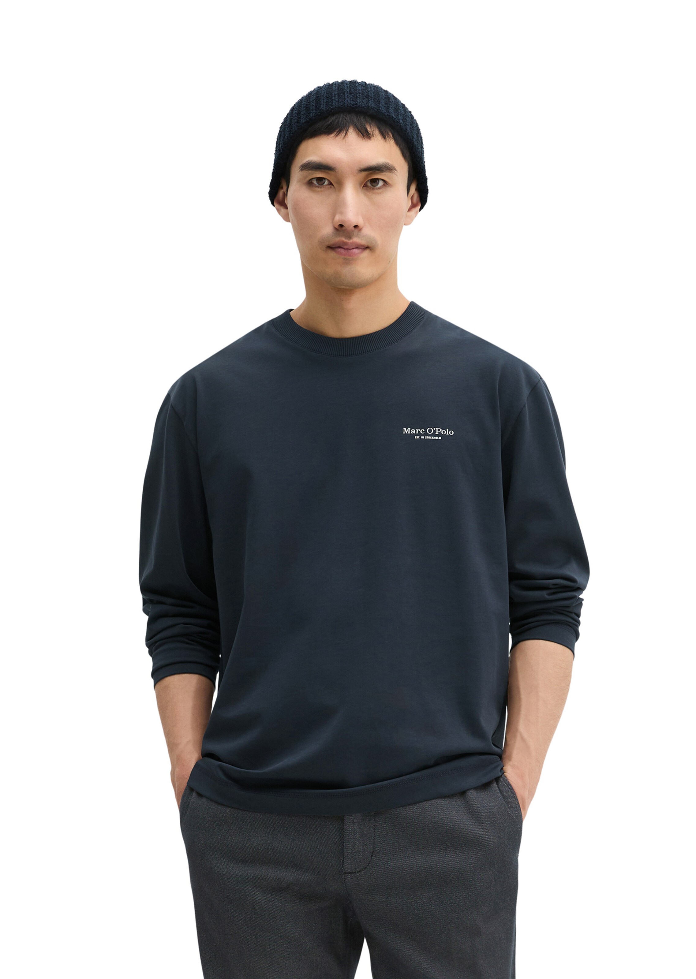 Marc O'Polo Shirt in Blue: front