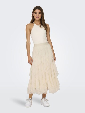 Gonna 'ONLSKY' di ONLY in beige