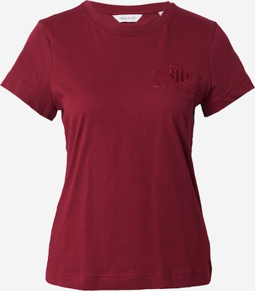 GANT T-Shirt in Rot: predná strana