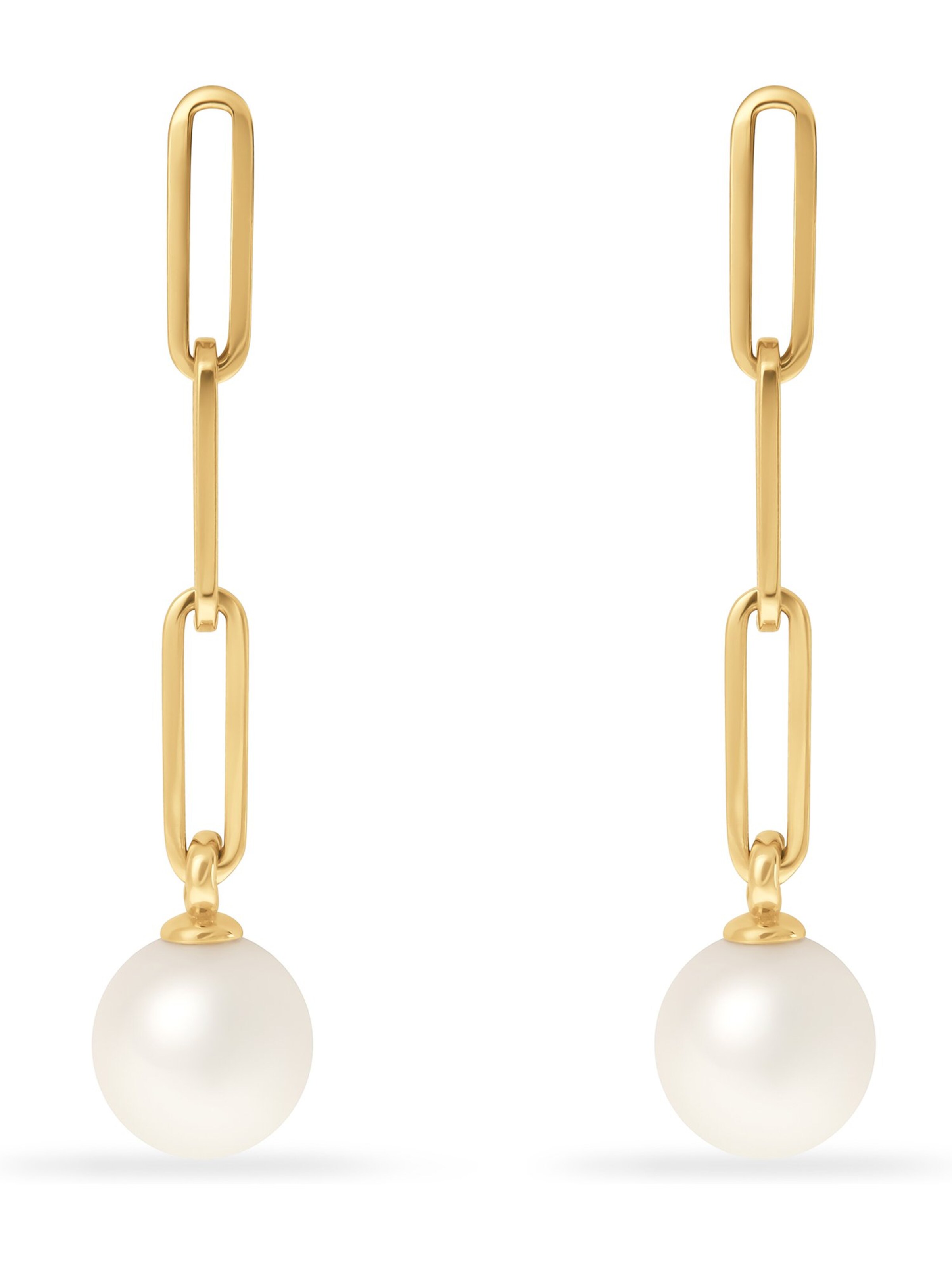 YAMŌKO Ohrringe in Gelb: Vorderseite