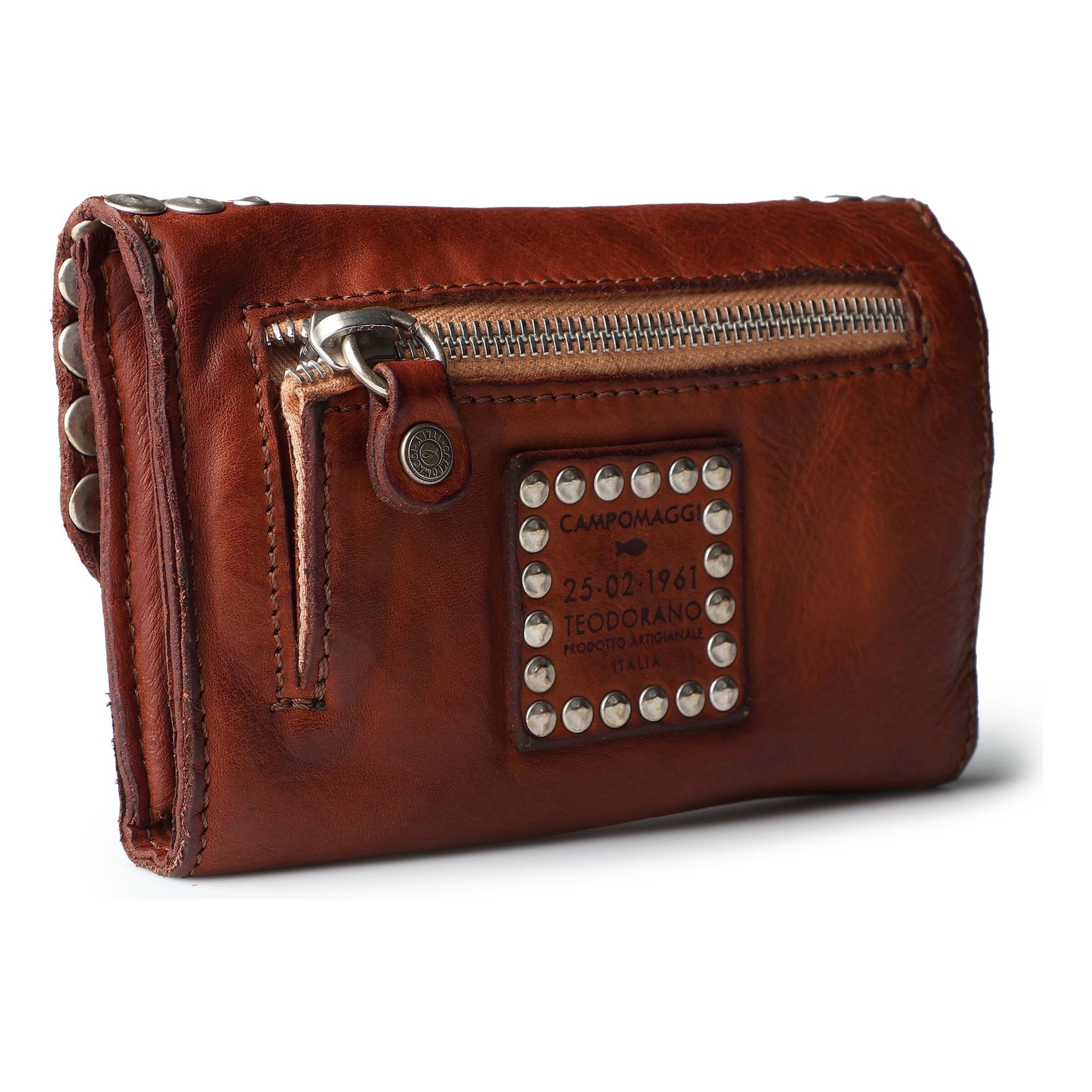 Portamonete 'Mirta' di Campomaggi in marrone
