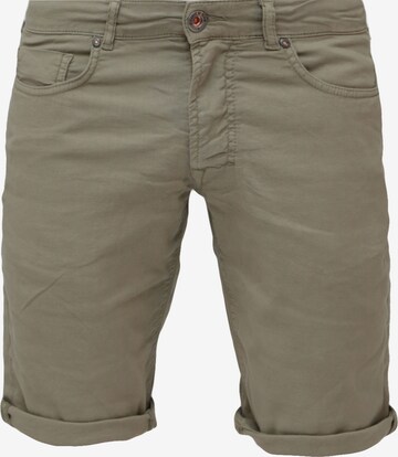 Miracle of Denim Slim fit Pants 'Thomas' in Grey: front