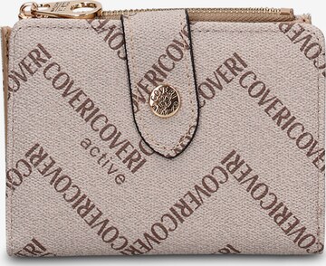 Portamonete 'Portafoglio donna Coveri Collection con bottone - Compatto e elegante' di Coveri Collection in verde: frontale