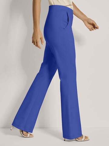 évasé Pantalon MADELEINE en bleu