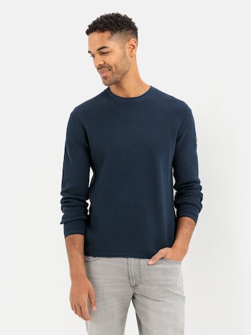 CAMEL ACTIVE Sweater in Blue: front