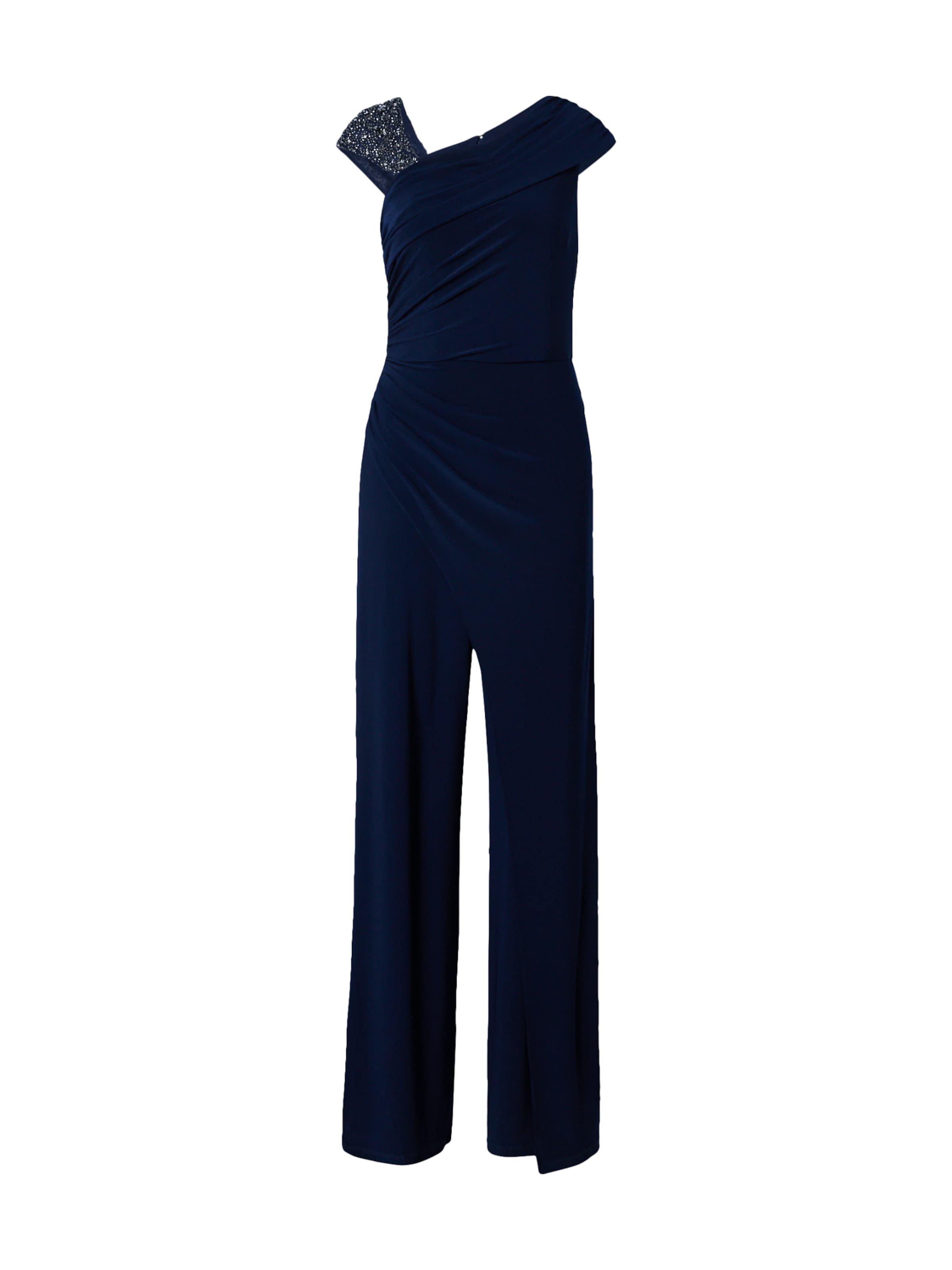 Adrianna Papell Jumpsuit in Blue: front
