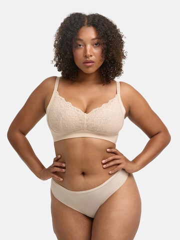 Push-up Reggiseno di cfab (formerly creamy fabrics) in beige: frontale